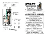 EemaX Single Point Series Installation Manual And Owner'S Manual preview