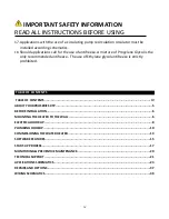 Preview for 5 page of EemaX XTP PRO Series Installation, Operation And Maintenance Manual