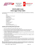 EESiFlo 6000 Series Setup Manual preview