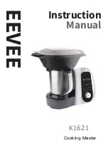 EEVEE Cooking Master K1621 Instruction Manual предпросмотр