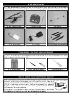 Предварительный просмотр 4 страницы EF Helicopter M.A.S.H. Army Rescue Chopper Assembly Manual And Setup Manual