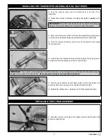 Предварительный просмотр 7 страницы EF Helicopter M.A.S.H. Army Rescue Chopper Assembly Manual And Setup Manual