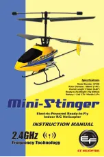 EF Helicopter Mini-Stinger EF008 Instruction Manual preview