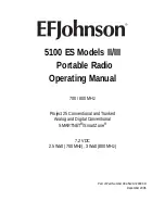 Предварительный просмотр 3 страницы EF JOHNSON 5100 ES II Operating Manual