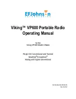 EF JOHNSON Viking VP600 3 Operating Manual предпросмотр