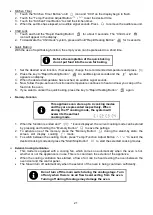 Предварительный просмотр 21 страницы EF BO AE 1370 A User Manual