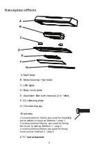 Предварительный просмотр 5 страницы EF EFCH 9111 910 HM SS User Manual