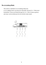 Предварительный просмотр 6 страницы EF EFCH 9111 910 HM SS User Manual