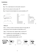 Предварительный просмотр 7 страницы EF EFCH 9111 910 HM SS User Manual