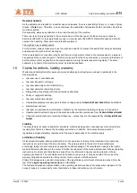 Предварительный просмотр 6 страницы EFA 100260040 Original Operating Instructions