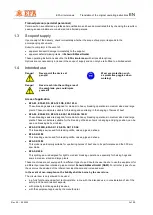 Предварительный просмотр 5 страницы EFA 185 DS/H Translation Of The Original Operating Instructions