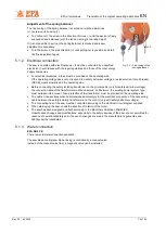 Предварительный просмотр 20 страницы EFA 185 DS/H Translation Of The Original Operating Instructions