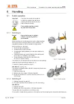 Предварительный просмотр 21 страницы EFA 185 DS/H Translation Of The Original Operating Instructions