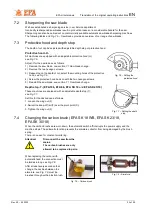 Предварительный просмотр 24 страницы EFA 185 DS/H Translation Of The Original Operating Instructions