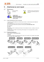 Предварительный просмотр 26 страницы EFA 185 DS/H Translation Of The Original Operating Instructions