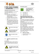 Preview for 3 page of EFA EFA VB 315 Operating Manual