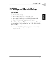 Preview for 7 page of EFA P5V580 VP3 Manual