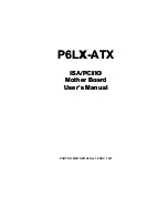 Preview for 1 page of EFA P6LX-ATX User Manual