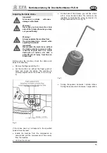 Preview for 17 page of EFA PLE-10 Operating Instructions Manual