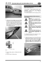 Preview for 21 page of EFA PLE-10 Operating Instructions Manual