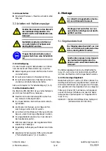 Предварительный просмотр 6 страницы EFA SB 288 E Operating Instructions Manual