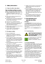 Предварительный просмотр 17 страницы EFA SB 288 E Operating Instructions Manual