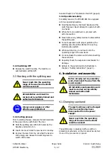 Предварительный просмотр 19 страницы EFA SB 288 E Operating Instructions Manual