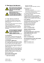 Предварительный просмотр 25 страницы EFA SB 288 E Operating Instructions Manual