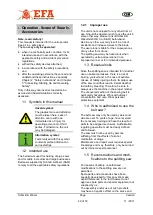 Предварительный просмотр 40 страницы EFA SB295E Translation Of The Original Operating Instructions