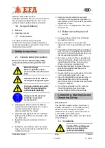 Предварительный просмотр 41 страницы EFA SB295E Translation Of The Original Operating Instructions