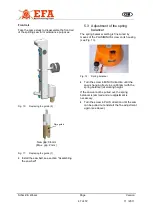 Preview for 47 page of EFA SB295E Translation Of The Original Operating Instructions