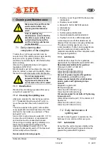 Предварительный просмотр 50 страницы EFA SB295E Translation Of The Original Operating Instructions