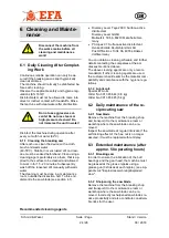 Предварительный просмотр 24 страницы EFA SK18 S AE Translation Of The Original Operating Manual