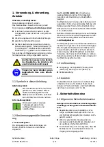 Предварительный просмотр 4 страницы EFA SK23/ 18 Operating Instructions Manual