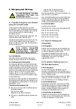 Предварительный просмотр 13 страницы EFA SK23/ 18 Operating Instructions Manual