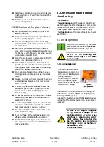 Preview for 17 page of EFA SK23/ 18 Operating Instructions Manual