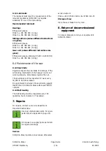 Preview for 23 page of EFA SKR 23 Operating Instructions, Maintenance Instructions, Spare Part List