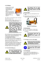 Предварительный просмотр 6 страницы EFA SL 50/ 18 Operating Instructions Manual