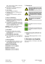 Предварительный просмотр 11 страницы EFA VB 115 Operating And Maintenance Instructions Manual