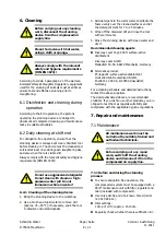 Предварительный просмотр 32 страницы EFA VB 115 Operating And Maintenance Instructions Manual