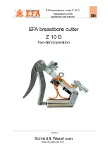 EFA Z 10 D Operating Instructions Manual preview