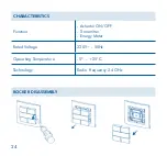 Предварительный просмотр 24 страницы Efapel 40214 Instructions Manual