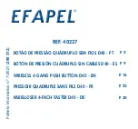 Efapel 40227 Instructions Manual preview