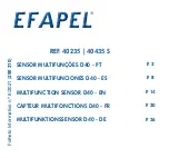 Preview for 1 page of Efapel 40235 Instructions Manual