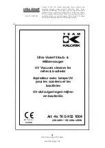 EFBE-SCHOTT Team Kalorik TKG HSS 1004 User Manual предпросмотр