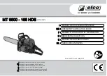 Efco 165HDS Operators Instruction Book предпросмотр