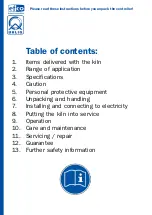 Preview for 8 page of Efco 180 RT Operating Instructions Manual