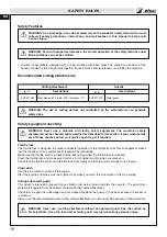 Предварительный просмотр 10 страницы Efco 8245 SE Operator'S Instruction Manual