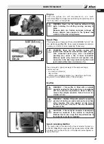 Предварительный просмотр 29 страницы Efco 8271 S Operator'S Instruction Manual