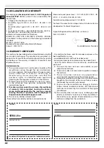 Предварительный просмотр 46 страницы Efco BC 270 - DS 2700 Operators Instruction Book